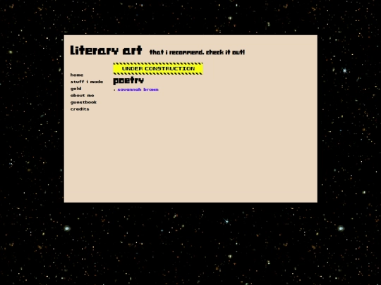 gold/writing screenshot