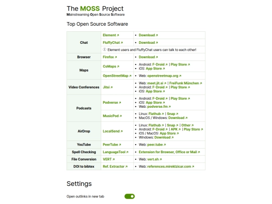 moss screenshot