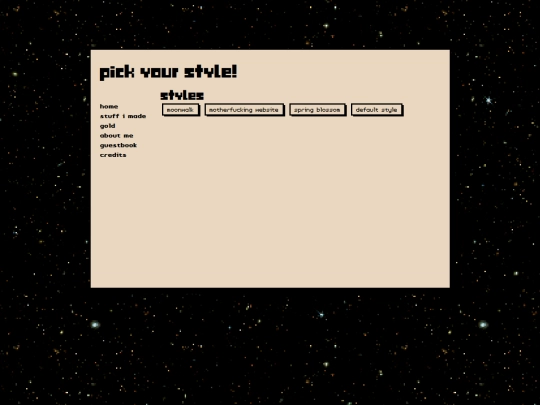style/change screenshot
