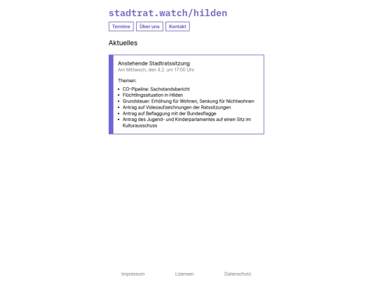 test/stadtrat-watch screenshot