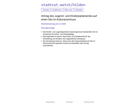 test/stadtrat-watch/termine/stadtrat/4-2/jugend-und-kinderparlament screenshot