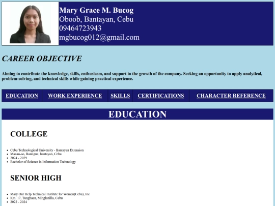 Education screenshot