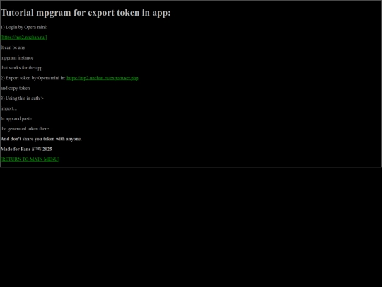 Others/mpgram2 screenshot
