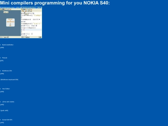 minicompile screenshot