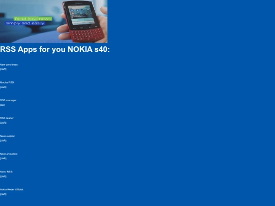rss screenshot