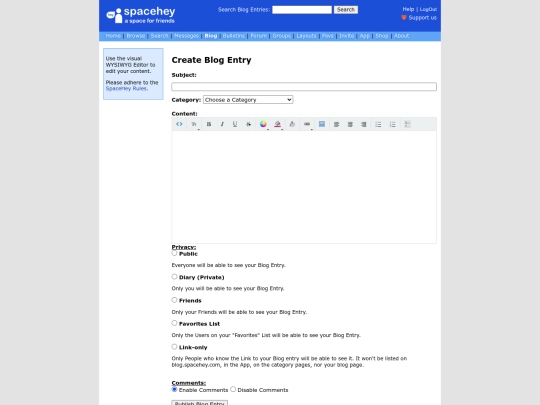 spaceheyediting screenshot