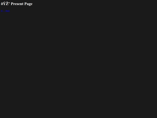 present screenshot