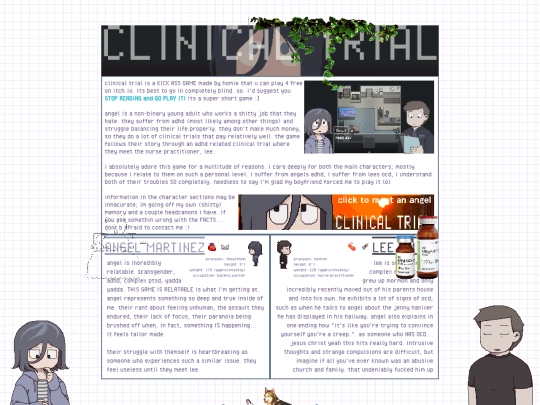 clinicaltrial screenshot
