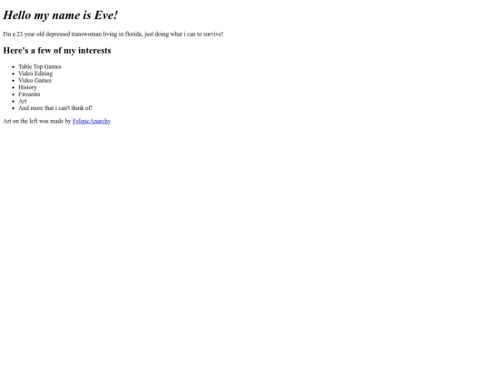 AboutMeContent screenshot