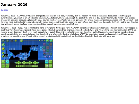 diary/january2026 screenshot