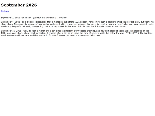 diary/september2026 screenshot