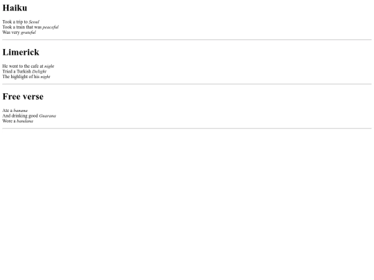 poem screenshot