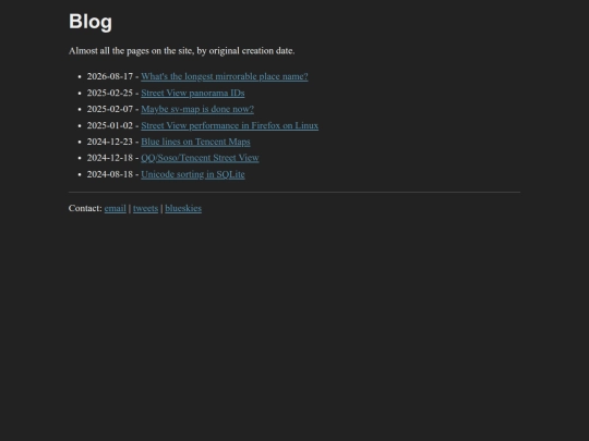 blog screenshot