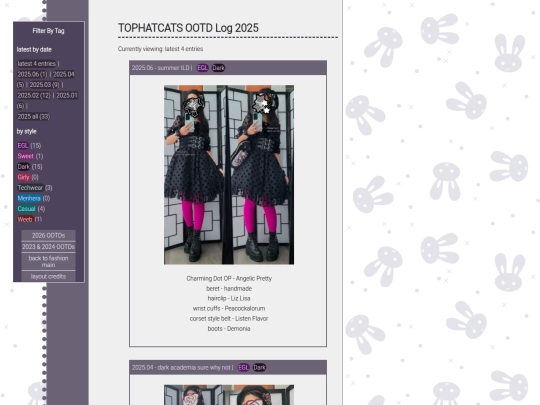 fashion/ootdlog2025 screenshot