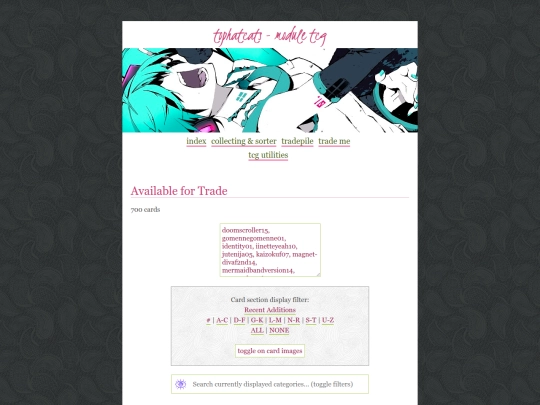 moduletcg/mtrade screenshot