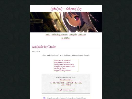 sidequesttcg/strade screenshot