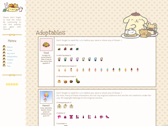 adoptables screenshot