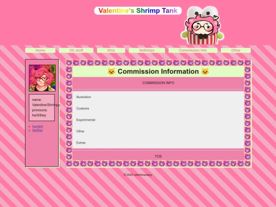 commissioninfo screenshot