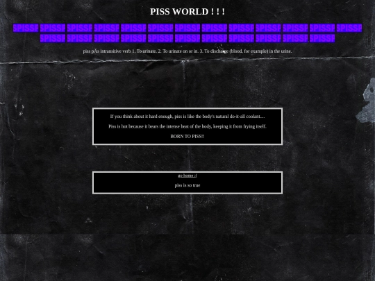 pisszone screenshot