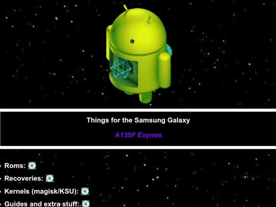 a135f(exynos) screenshot