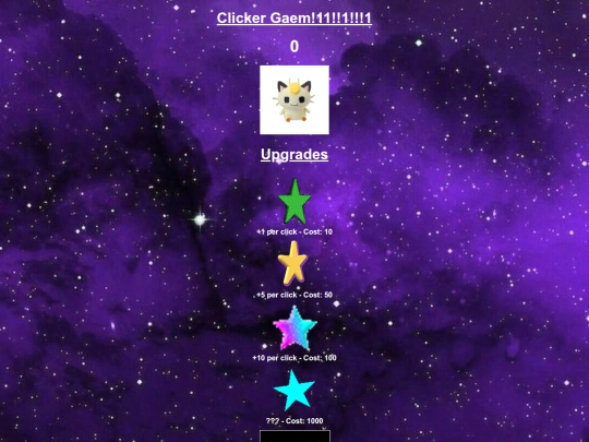 clicker screenshot