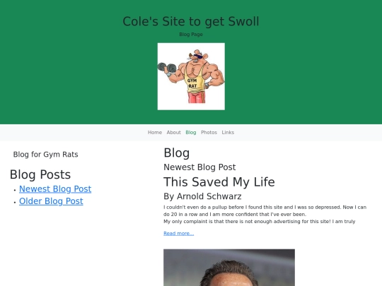 bsblog screenshot