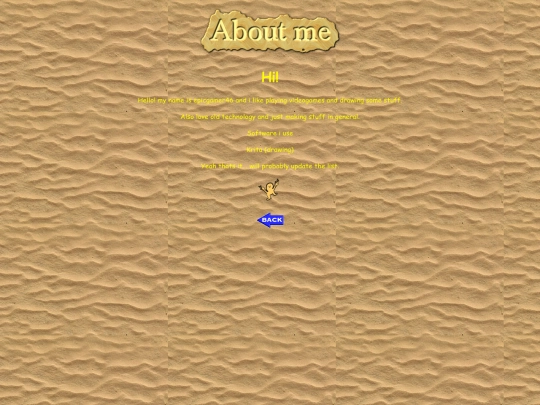 Aboutme screenshot