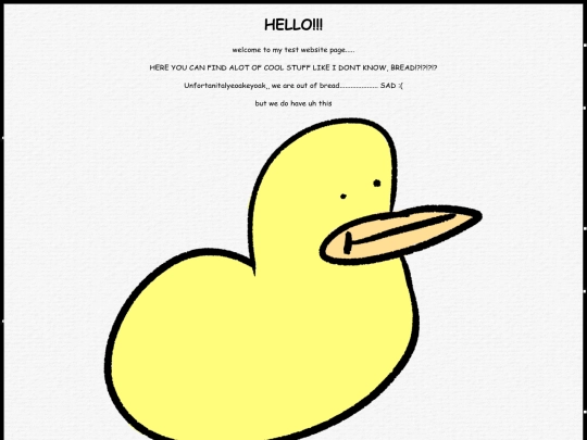 testing screenshot