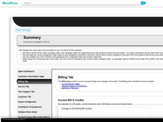 ICEhelp screenshot