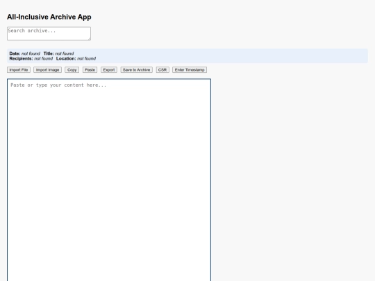 NOW.html/AAAGO/ArchiveDrop screenshot