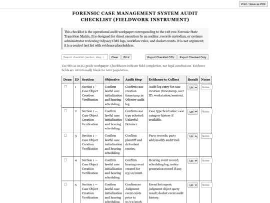 NOW.html/AAAGO444.html/Forensictableactions screenshot