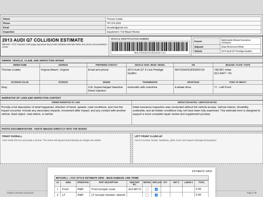 NOW.html/AAAGO5555/2audi_q7_collision_estimate_carbon_copy screenshot