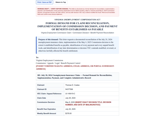 NOW.html/AAAGO777/AVECDemandLetter screenshot