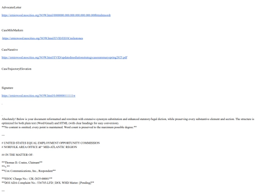 NOW.html/EVID/AdvocLinks screenshot