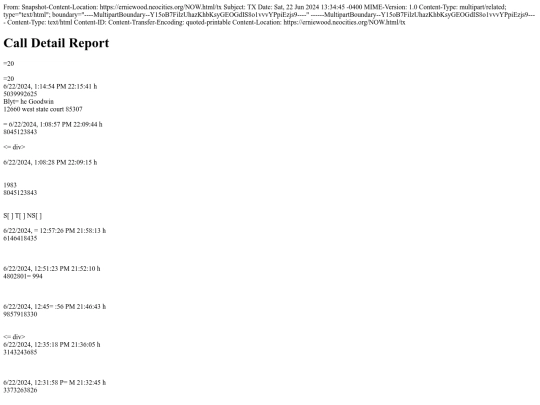 NOW.html/calldetail screenshot
