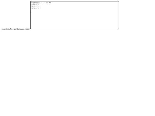 test screenshot