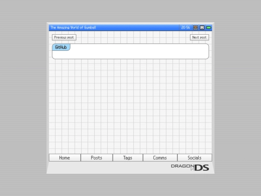 socials/github screenshot
