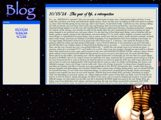 blog screenshot
