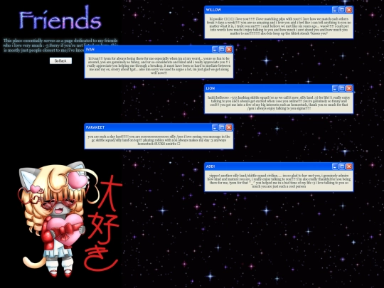 friends screenshot