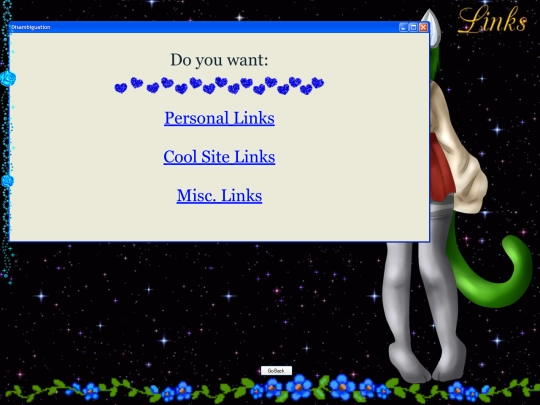 links screenshot