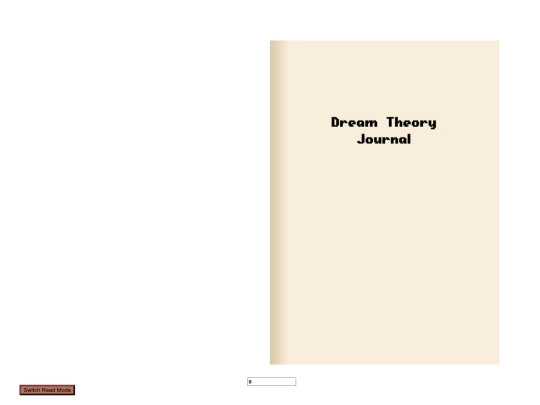 the_museum/library/dream_theory_journal screenshot