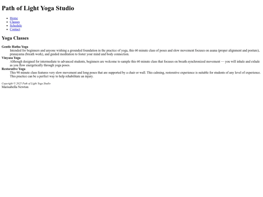 webd152/chapter3/classes screenshot