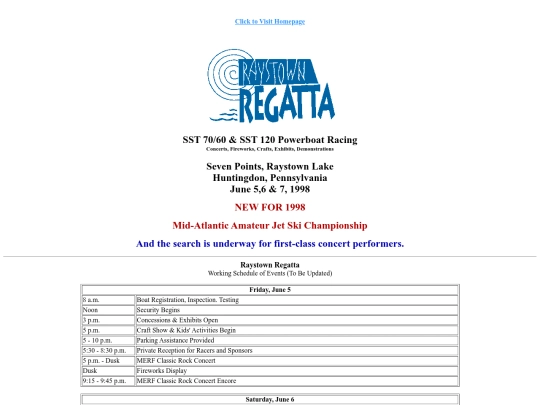 Gotta Regatta 1998 2 screenshot