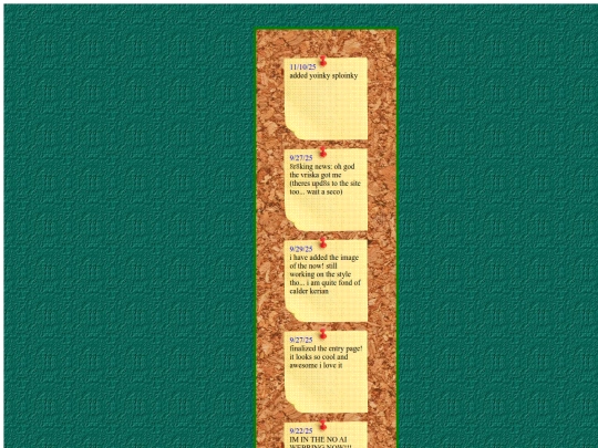 corkboard screenshot