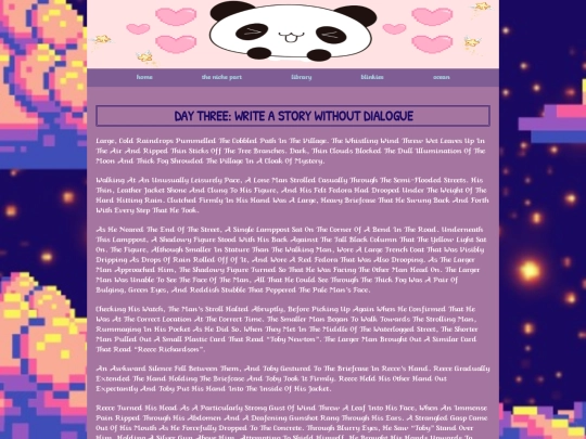 WritingchallengeDayThree screenshot