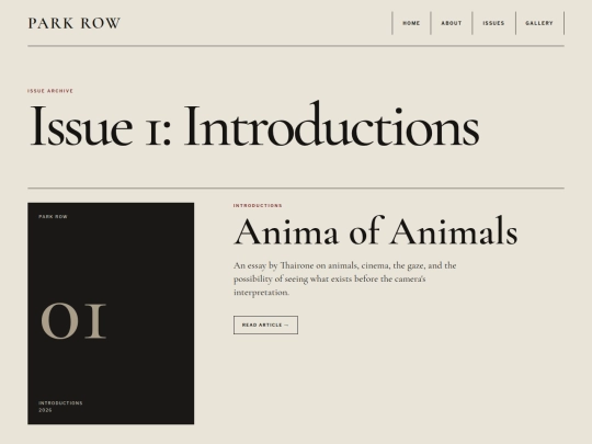 issues screenshot
