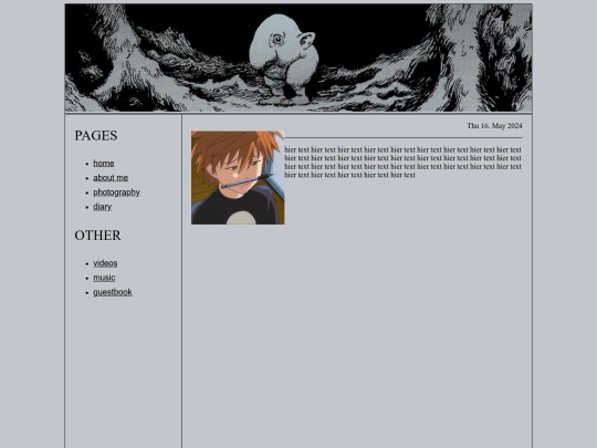 aboutme screenshot