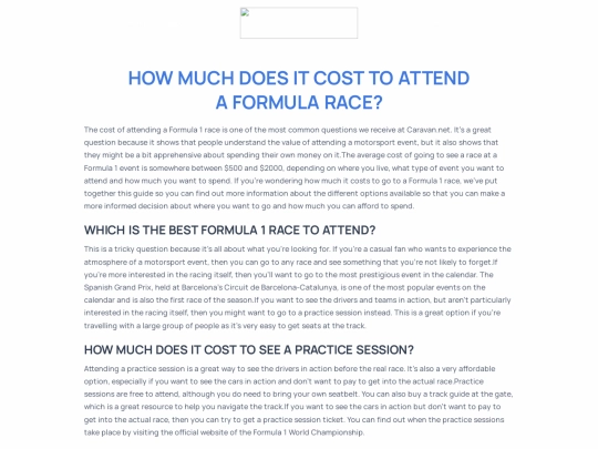 formulaone/how-much-does-it-cost-to-attend-a-formula-race screenshot