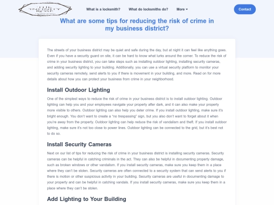 what-are-some-tips-for-reducing-the-risk-of-crime-in-my-business-district screenshot