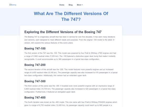 what-are-the-different-versions-of-the-747 screenshot